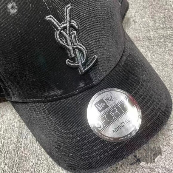 YSL  Sunscreen baseball  Corduroy  cap - Picture 2 of 9